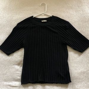 Free people sweater ribbed top